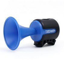 자전거 벨 전자 경적 120DB 전기 핸들 바 방수 스쿠터/도로 사이클링 알람 링 액세서리, Electric horn (Blue)