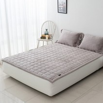 [이솔홈]이솔홈 비비드 착번 극세사 카페트 침대패드 Q