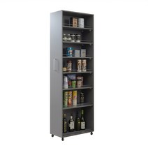 퍼니하우스 헤븐 1800 다용도 주방 부엌 냉장고형 키큰수납장, 오크