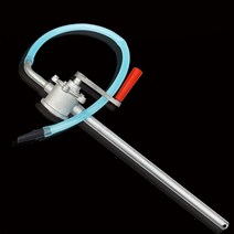 핸드 크랭크 오일 펌프 자동차 흡입 물 화학 액체 휴대용 트럭 연료 가솔린 디젤 이송, 한개옵션0