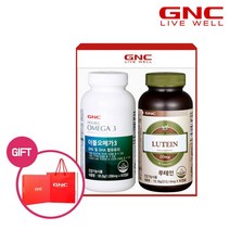 [지앤씨] GNC 눈건강세트 (루테인+더블오메가3), 상세 설명 참조, 상세 설명 참조