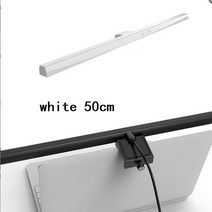 모니터 조명 led 스크린바 노트북 LED USB 라이트 디 밍이 가능한 데스크 램프 화면 바 데스크탑 테이블 눈 보호 독서, [01] 50CM white