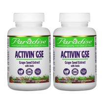 파라다이스허브 ActiVin GSE 포도씨추출물 90캡슐 암라 Grape Seed Amla 2개