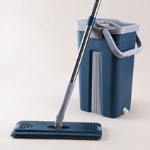 무선물걸레청소기 물걸레밀대바닥청소 극세사대걸레마포대 물걸레청소포스프레이밀대 밀대스프레이막대청소걸레 물걸레밀대스프레이청소대걸레 스퀴즈 걸레 버킷 세트 회전식 세척 스팀 청소기, 네이비 1 패드 이내