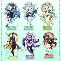 [해외직구] 원신 캐릭 아크릴스탠드 등신대 22종 멋진풍경 방랑자, 22번