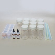 바나나 딸기우유 만들기 실험 키트(각5인용)과학교구 실험 교육완구 집콕놀이 놀이학습, 본상품