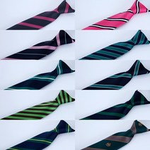 넥타이 시즌9 핑크와 녹색계열 9 Colors 자동넥타이