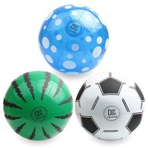 808 비치볼 유아 물놀이공 투명 수박 축구, 땡땡이