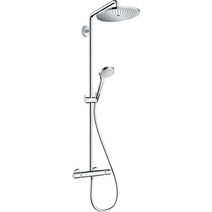 독일 hansgrohe 한스그로헤 화장실 샤워수전 Croma Select 280 공기 절수, 서모스탯을 사용하여