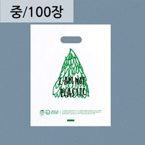 리그라운드 아임낫 플라스틱 링봉투 [중] 100장