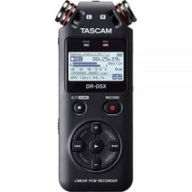 타스캠 DR-05X 스테레오 휴대용 디지털 오디오 레코더 및 USB 인터페이스