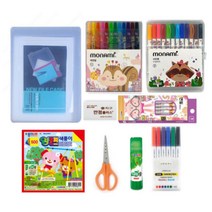 초등학생 문구세트 어린이집 단체선물 유치원 랜덤박스 웰컴키트 남아 졸업 학용품, 1개, 공주님