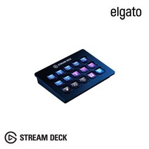 엘가토스트림덱 elgato 스트림 데크 lcd 디스플레이 키 프로그래밍 가능한 바로 가기 키보드 매크로 컨트롤러 obsvmix, 없음
