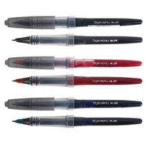 펜텔 수성펜 트라디오 펜 리필 MLJ20 만년필 식, MLJ20-C/블루, 1