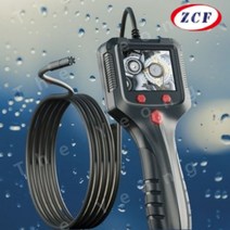 ZCF 고화질 배관 내시경카메라 내시경 산업용 공업용 하수구 전기 카메라 관로 탐지기, 렌즈 5mm 길이30m