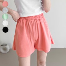 가비진 여성용 3부 반바지 데일리 스판 밴딩 팬츠 반바지 트레이닝 빅사이즈까지