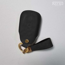 인스톨 스파크 푸에블로 가죽 스마트 키케이스 키홀더 / 쉐보레-04, 핑크(+금속 골드), 핑크