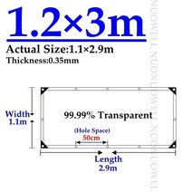 우레탄비닐 우레탄창 캠핑우레탄 비닐 방풍비닐 텐틍우레탄비닐창 투명 천막 창문 방수포 연질 0.35mm 99.9 투명 pvc 방수포 발코니 방수 울타리 그물 천 방수포 투명 방수, 1.2x3m