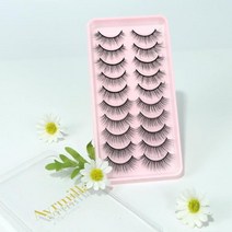 5 10 쌍 3D 밍크 속눈썹 자연 힐 메이크업 Cils 희미한 잔인 Maquiagem, 10Pairs-Y5