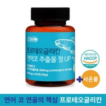 식약처 인증 프로테오글리칸 연어코 추출물 정 UP 구절초 보스웰리아 (알약케이스 사은품), 2통, 60정