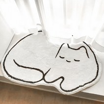 모던앳 소프트 고양이 러그 애니멀 발매트