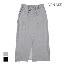 [반에이크] 앞트임 밴딩 캐주얼 롱스커트_VB24SKQ303Z