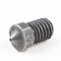 1pcs * V6 경화 강철 노즐 M6 스레드 1.75mm Reprap Prusa/delta koss 3D 프린터 부품, 0.4mm