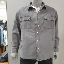 버커루 버커루 남성 데님 오버핏 셔켓 B215DS120P