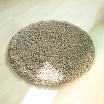 리얼코튼 누들 원형러그 지름90cm 인도산 순면러그