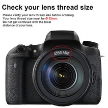 전문 어안 광각 렌즈 매크로 니콘 D3400 알파 카메라용 55mm 0.35X, 01 Nikon
