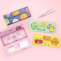 초등학생 중학생 필통 3000 당근비밀지함필통ver.2 신학기 입학 준비물, 옐로우