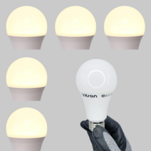 비츠온 LED 전구 12W 전구색(노을빛) 5개, 전구색