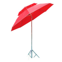GOODPICNIC 몬스터 빅파라솔 꺽임형, 레드, 1개