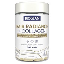 (호주직구) Bioglan 바이오글랜 헤어 강화 콜라겐 90정, 1팩
