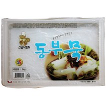 서구식품 서구 다람쥐 동부묵 청포묵 2Kg 2개 이강산닷컴