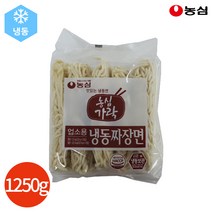 농심 가락 냉동 짜장면 1.25kg x 4봉 (20인분), 4개
