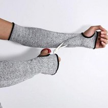 용접 정육 작업용 팔보호 토시 베임방지 자상방지, XL