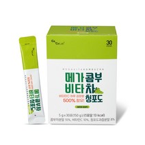 코코랩 메가비타 콤부차 청포도맛 [5g*30개입], 레몬맛, 5g