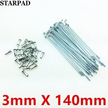 Gn125 gn250 오토바이 액세서리 스포크 와이어 용 3mm 36 개 직경 약 범용 전기 자동차 부품 자전거, 18 36pcs, 18 36pcs