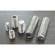 스텐304 무두 렌치볼트 SETSCREW 무두볼트 세트스크류 M2x2mm외 사이즈, 스텐304 무두렌치볼트 M2x10