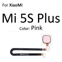 고화질 북 스캐너 양면 스캔 고급 스캔기 지문 스캐너 커넥터 Xiaomi Mi 8 6 Lite SE Mi5S 믹스 Max 2 3 플, 08 For Mi 5S Plus Pink
