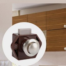 [맘모스캠핑]홈 잠금 캐비닛 모터 서랍 보트 푸쉬락 캠핑카 푸시, 푸쉬락화이트GD00346