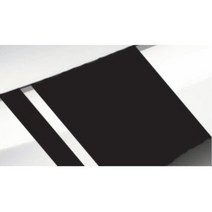 본넷 튜닝 라인 스티커 차량용 데칼 두줄 SM3 그렌져HG K7 범퍼 NX4 싼타페 볼보, 그레이, 대형