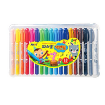 아모스 파스넷 색연필, 18색, 12개