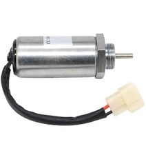 ISUZU EX400 3LD1 3LD2 4LE1 12V 897329-5680 8973295680용 굴삭기 엔진 정지 솔레노이드, 은