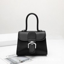 Delvaux Brillant-미니 가죽 디자이너 안장 가방 여성용 크로스 바디 원 숄더 핸드백 럭셔리, [01] 20cm, [01] hei