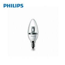 필립스 LED 꼬마 전구 촛대구 백열 램프 촛불 주광색 전구색, 필립스 LED 촛대구 3W E17
