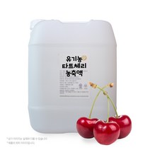 유기농타트체리농축액 T 25Kg 식품원료 원료도매 원료소매 식품원재료 식품개발 수입식품 베타카로틴 주스원료