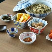 예쁜 일본 감성 가정식 아기자기한 스타일 신혼 혼밥 찬기 종지 접시 그릇 모음 25종, 찬기 중 브라운, 시즈쿠