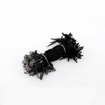 Kimspp 옷핀 실고리(블랙핀+블랙끈) 약100개 택고리 택끈 상표 라벨끈 택핀, 블랙끈+블랙핀, 100개